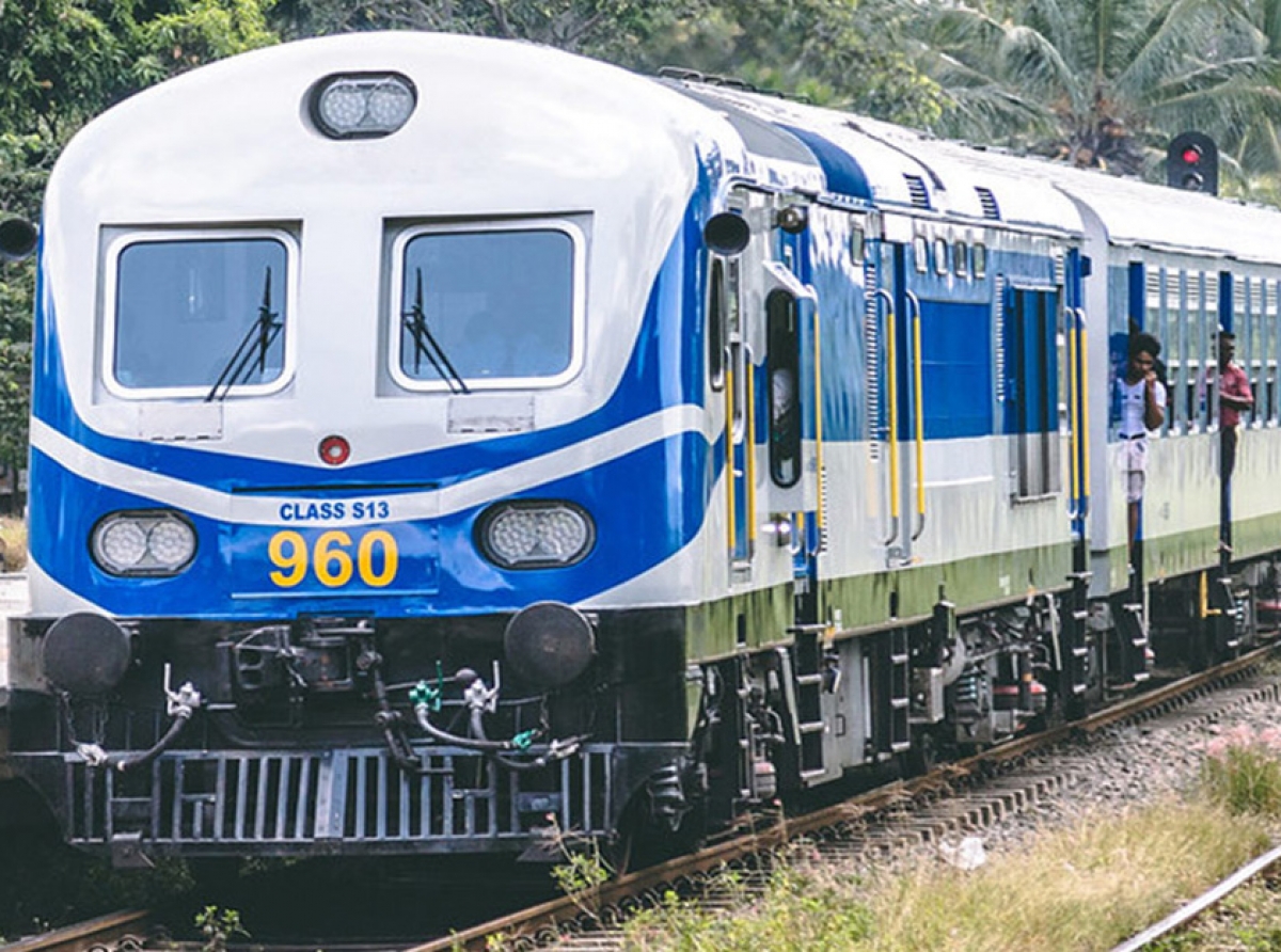 සඳුදා සිට දුම්රිය ගමනාගමනය සිදුවන්නේ මෙහෙමයි