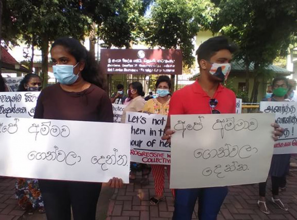 අපේ අම්මලා ගෙනත් දෙන්න -විදෙස්ගත ශ්රමිකයින්ගේ දරුවන් ඉල්ලති