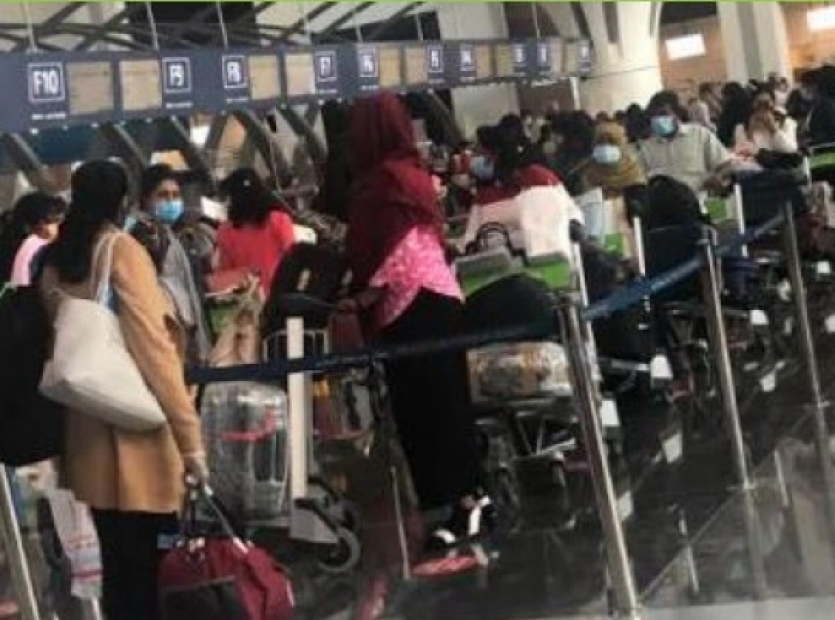ඕමාන රජයේ පොදු සමාව ලැබූ ශ්රී ලාංකික ශ්රමිකයන් 300 ක් ඇතුළු 568 දෙනෙකු මෙරටට