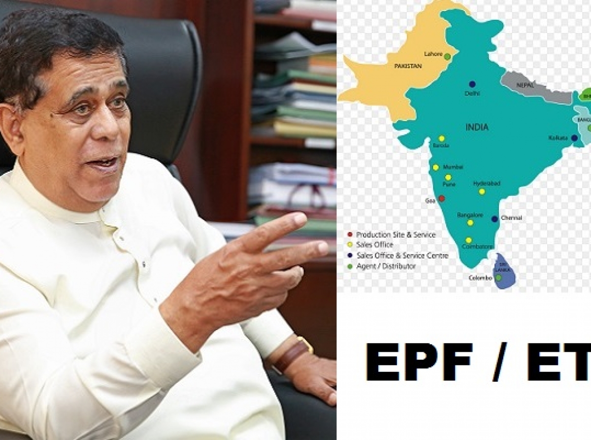 ඉන්දියාවේ සේවය නියුතු ශ්රී ලාංකිකයන්ට මෙරට EPF/ETF දායකත්වය ලබාදීමට ඉන්දියාව සමග ගිවිසුමක් අත්සන් කෙරේ