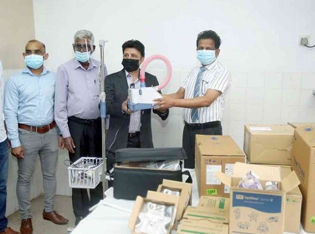 කුවේට් – ශ්රී ලංකා එකමුතුවෙන් රිජ්වේ ළමා රෝහලට රු. ලක්ෂ 25ක වෛද්ය උපකරණ