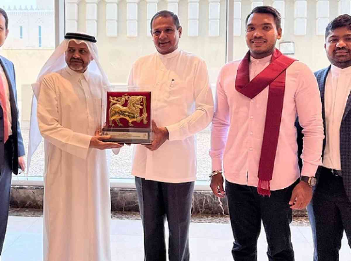 කටාරයේ රැකියා වැඩි වශයෙන් ශ්රි ලාංකිකයින්ට ලබාගැනීමට සාකච්ඡා