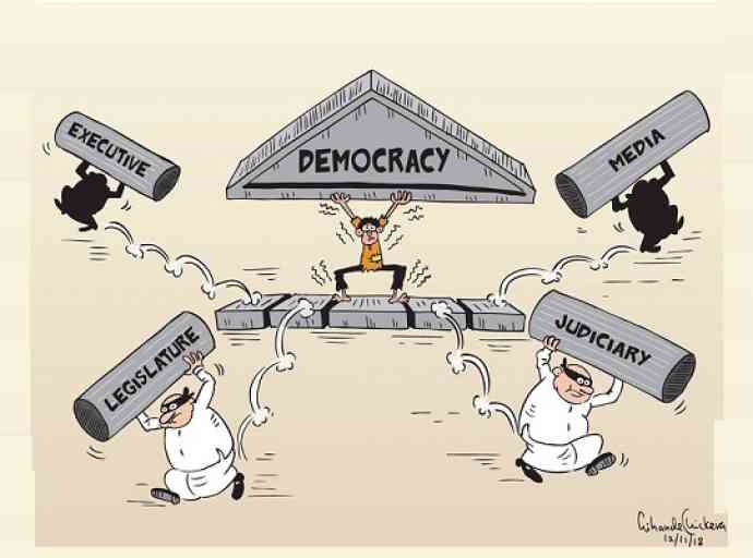 ක්‍රමයේ වෙනසක් නැතිව විධායක බලය මාරුවීම ප්‍රමාණවත් නැහැ