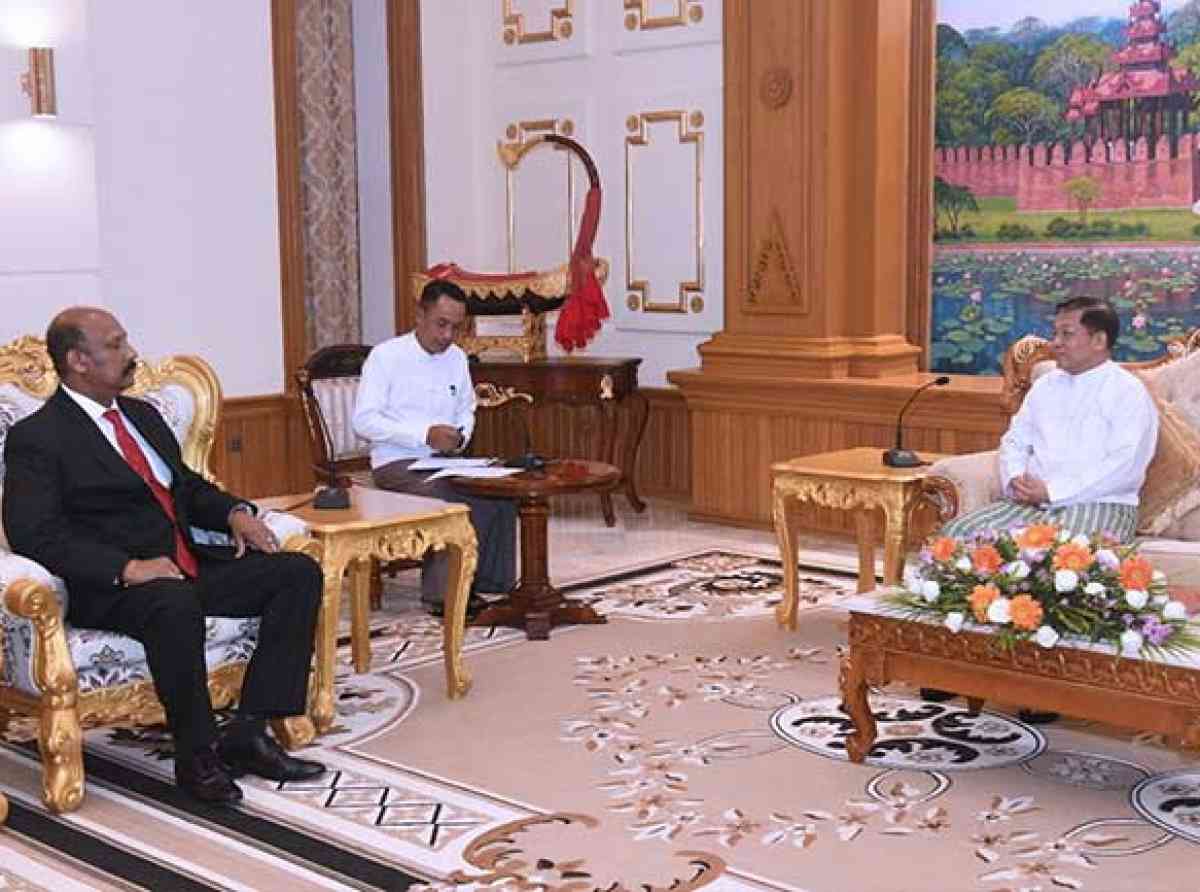 මියෙන්මාරයේ සිරවූ ලාංකිකයින් ගැන රාජ්ය තාන්ත්රික මට්ටමේ සාකච්ඡාවක්