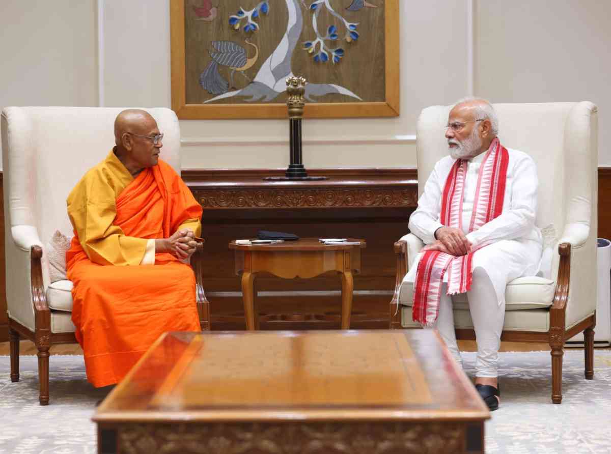 ඉන්දීය ගුවන් අනතුරින් දිවි අහිමි වූ සැමට සුගතිය උදාවේවා - අති පූජ්‍ය බානගල උපතිස්ස නාහිමි