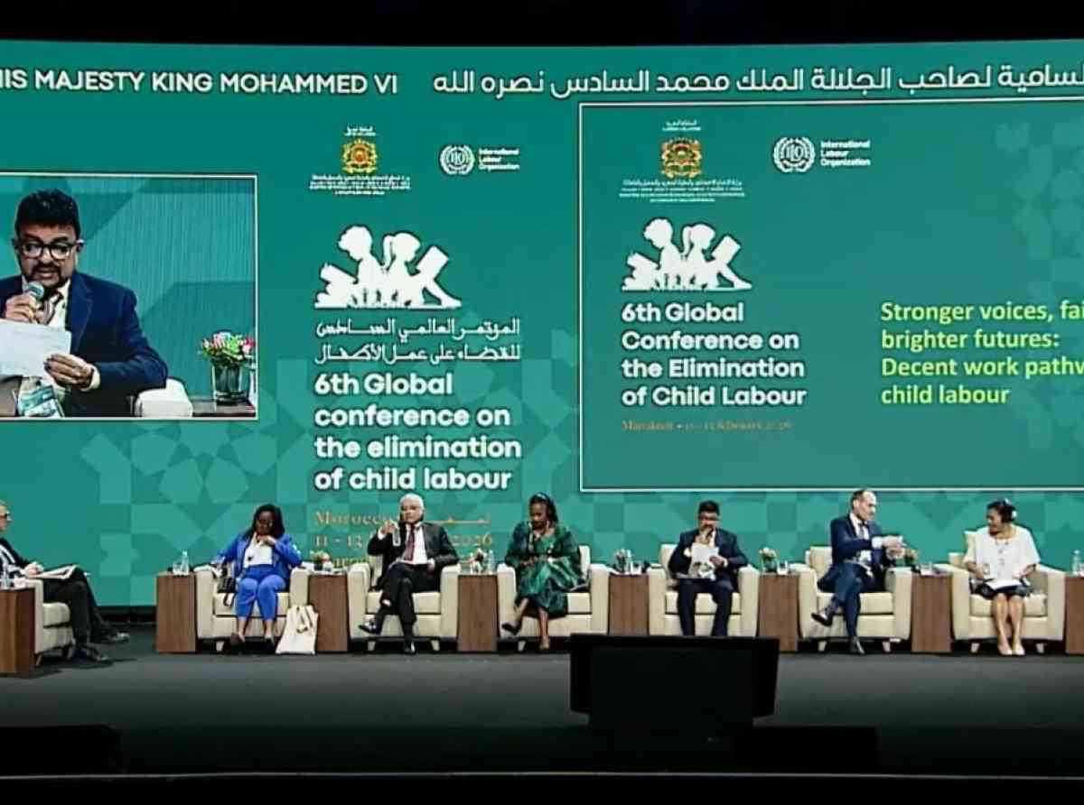 ළමා ශ්‍රමය තුරන් කිරීම අත්‍යවශ්‍ය බව ශ්‍රී ලංකාව අවධාරණය කරයි