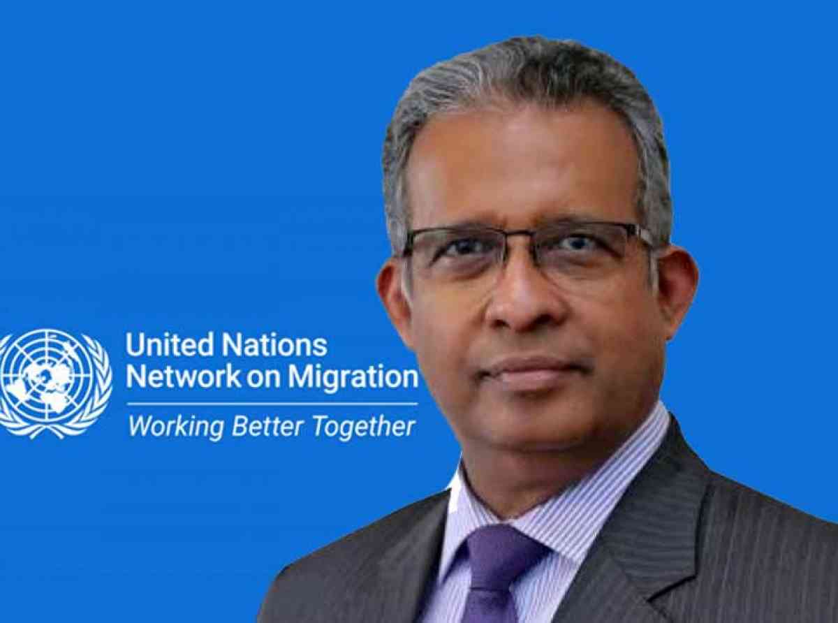 ප්‍රසාද් කාරියවසම් එක්සත් ජාතීන්ගේ සංක්‍රමණික කමිටුවේ සභාපති ධුරයට